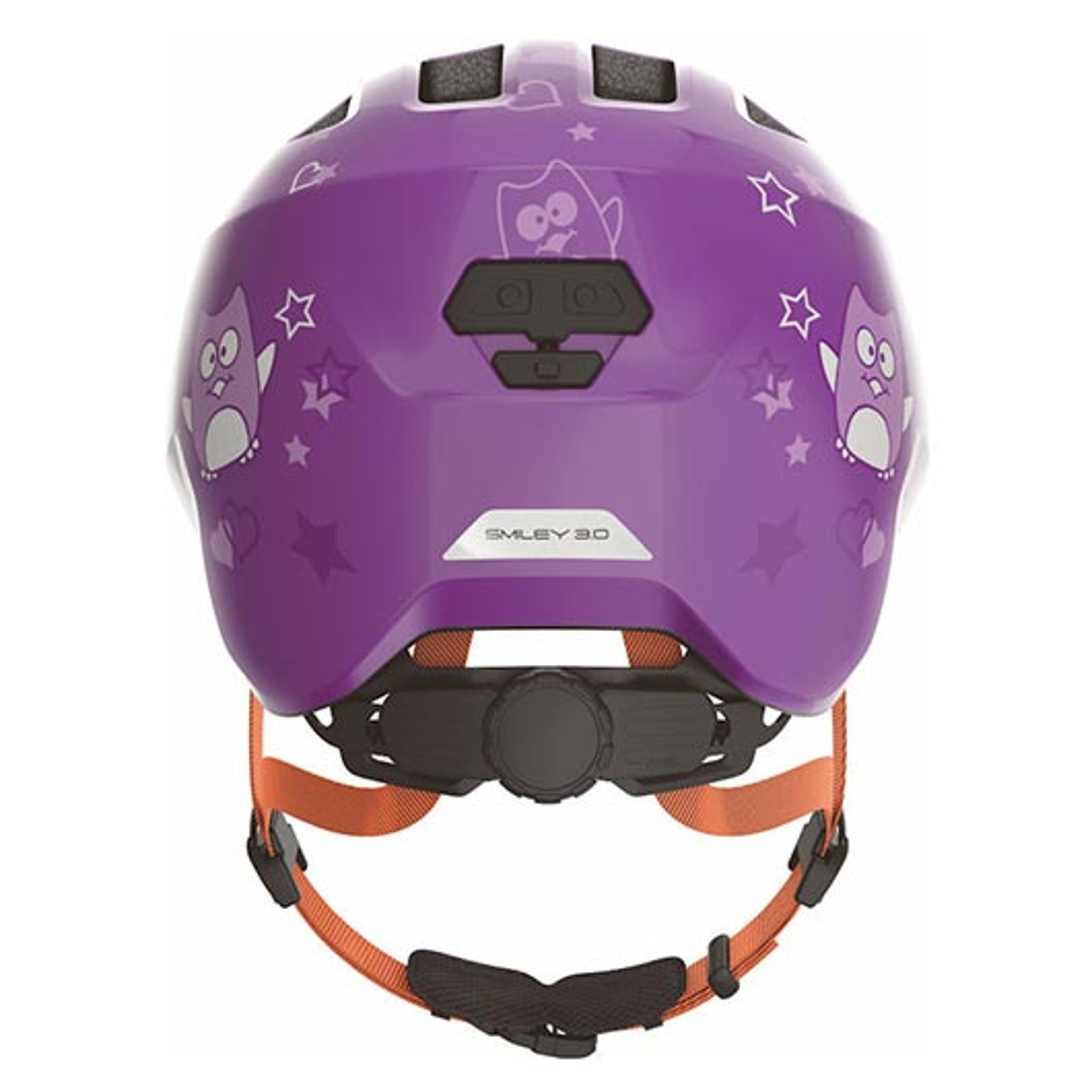 ABUS Smiley 3.0 purple star Kinderhelm (lila) 3