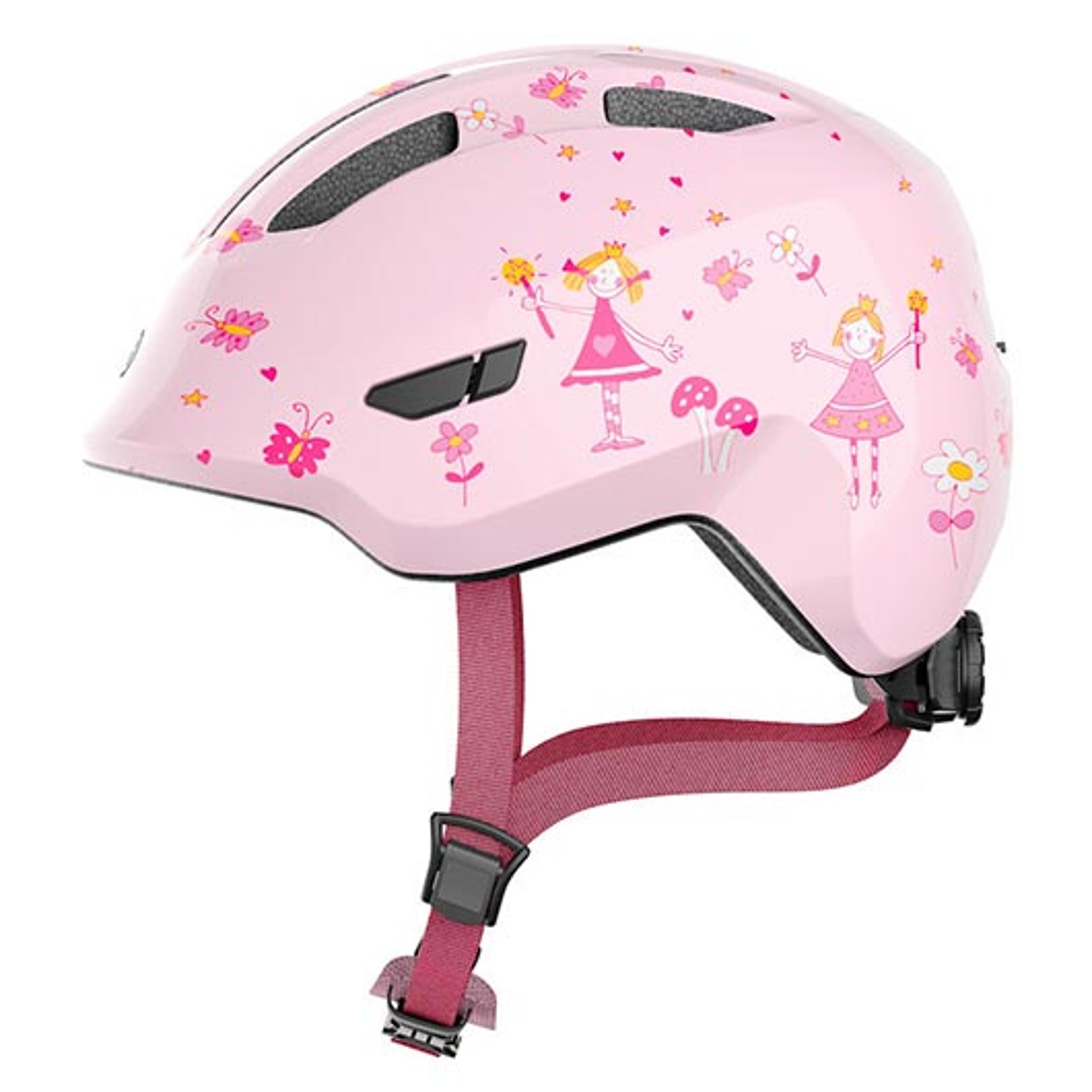 ABUS Smiley 3.0 rose princess Kinderhelm (rosa) 1