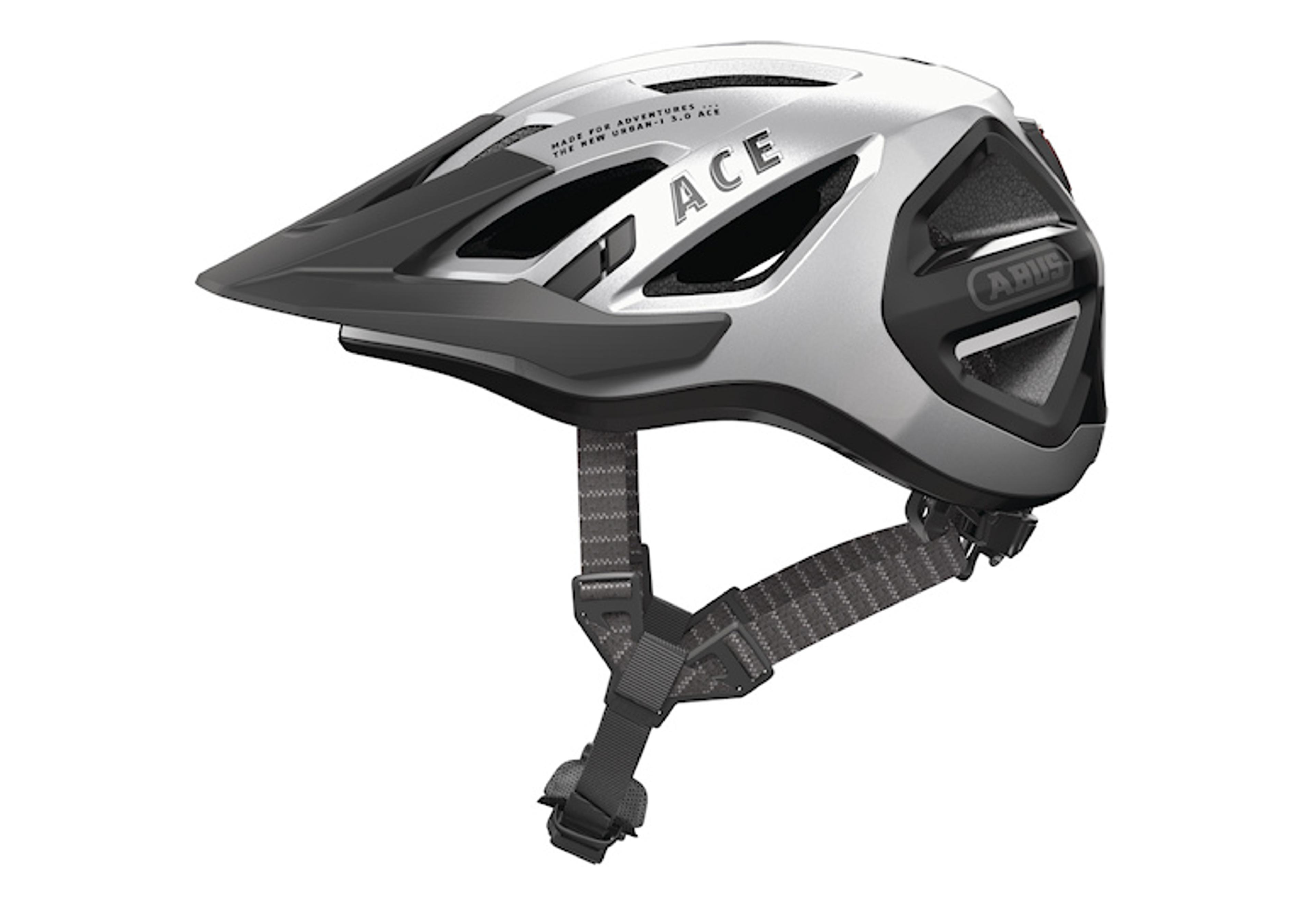 ABUS Urban-I 3.0 ACE gleam silver Helm (silber) 1