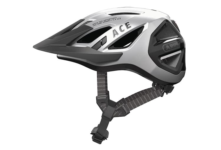 ABUS Urban-I 3.0 ACE gleam silver Helm