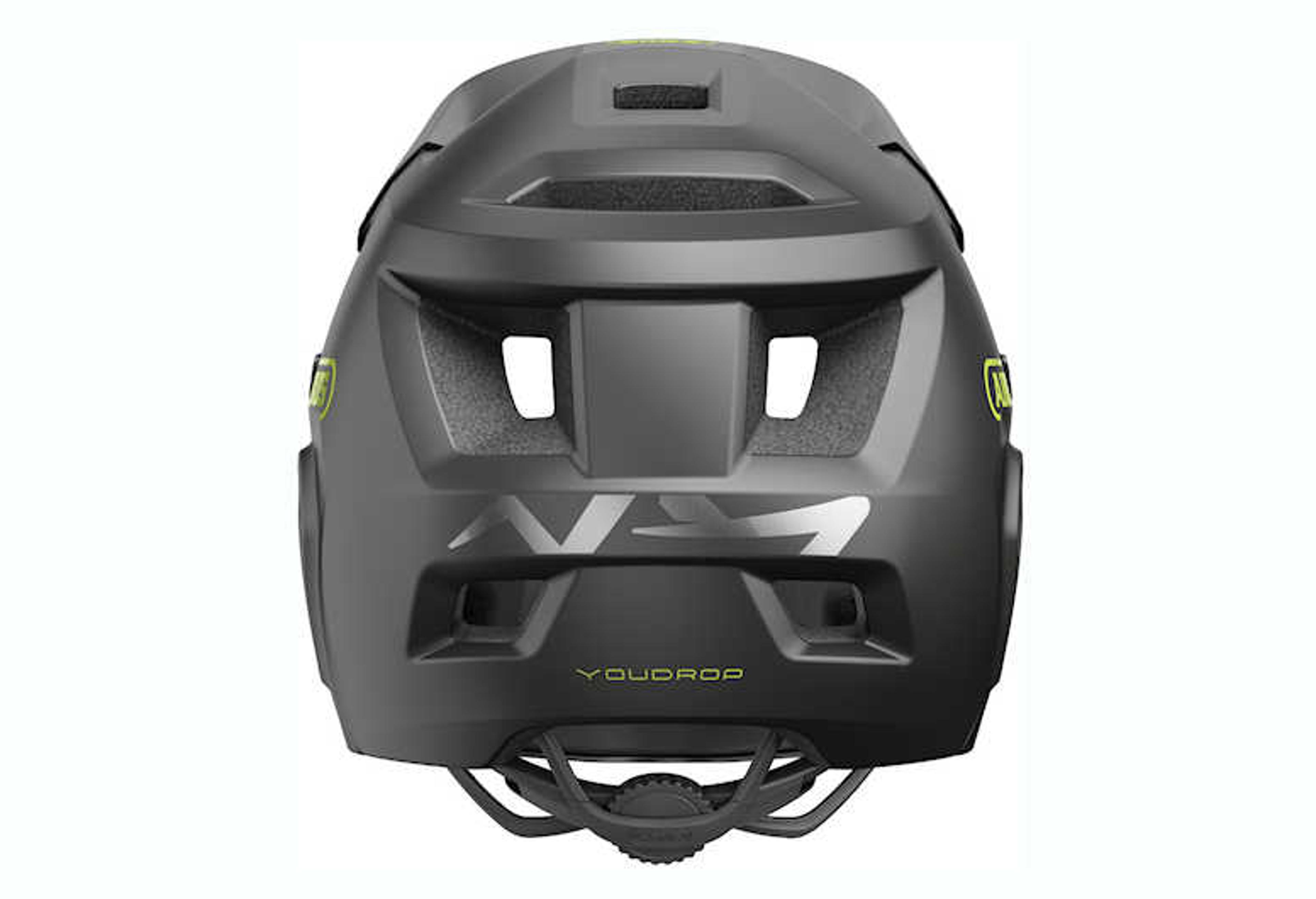 ABUS YouDrop FF FullFace - velvet black Kinderhelm (schwarz) 3