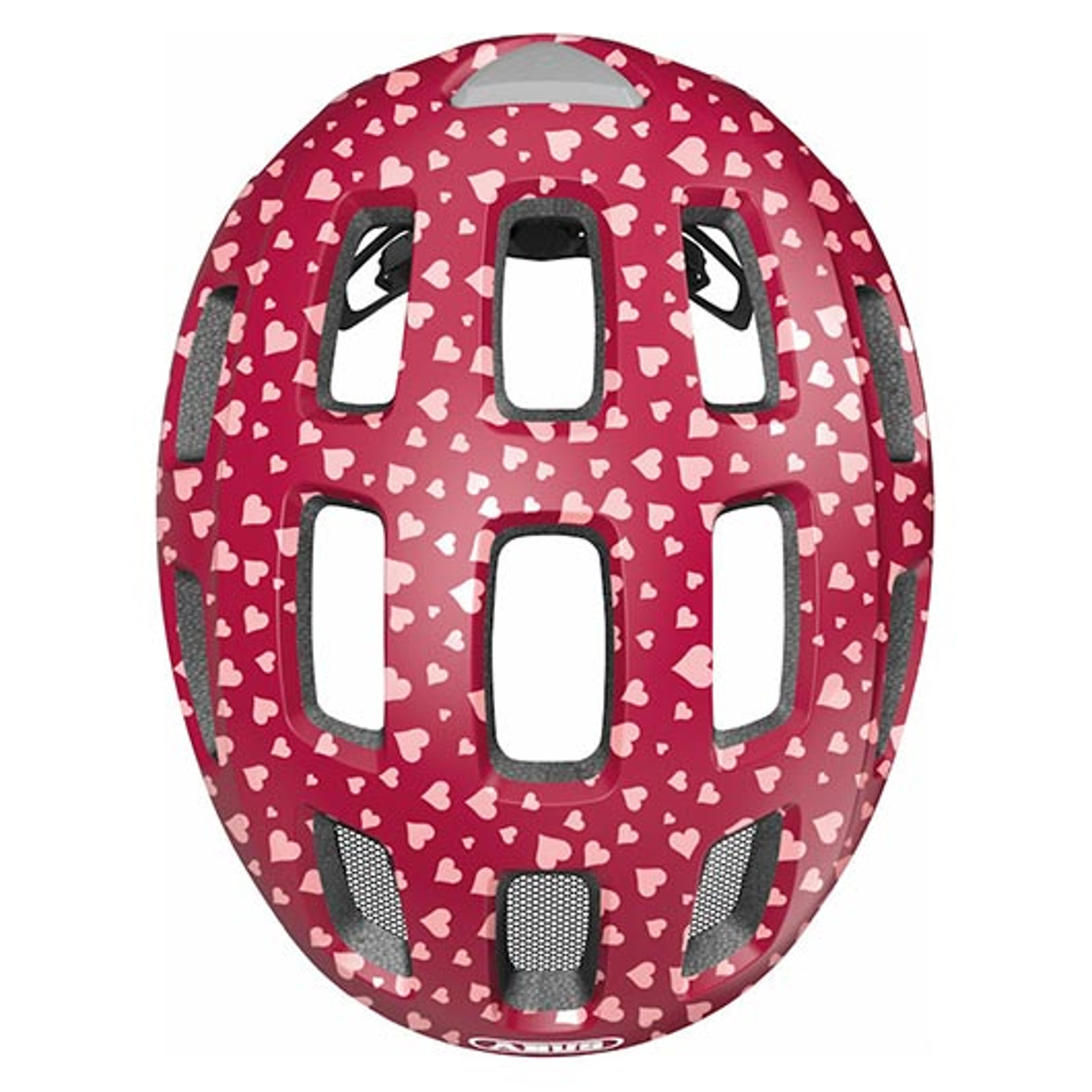 ABUS Youn-I 2.0 cherry heart Kinderhelm (rot) 4