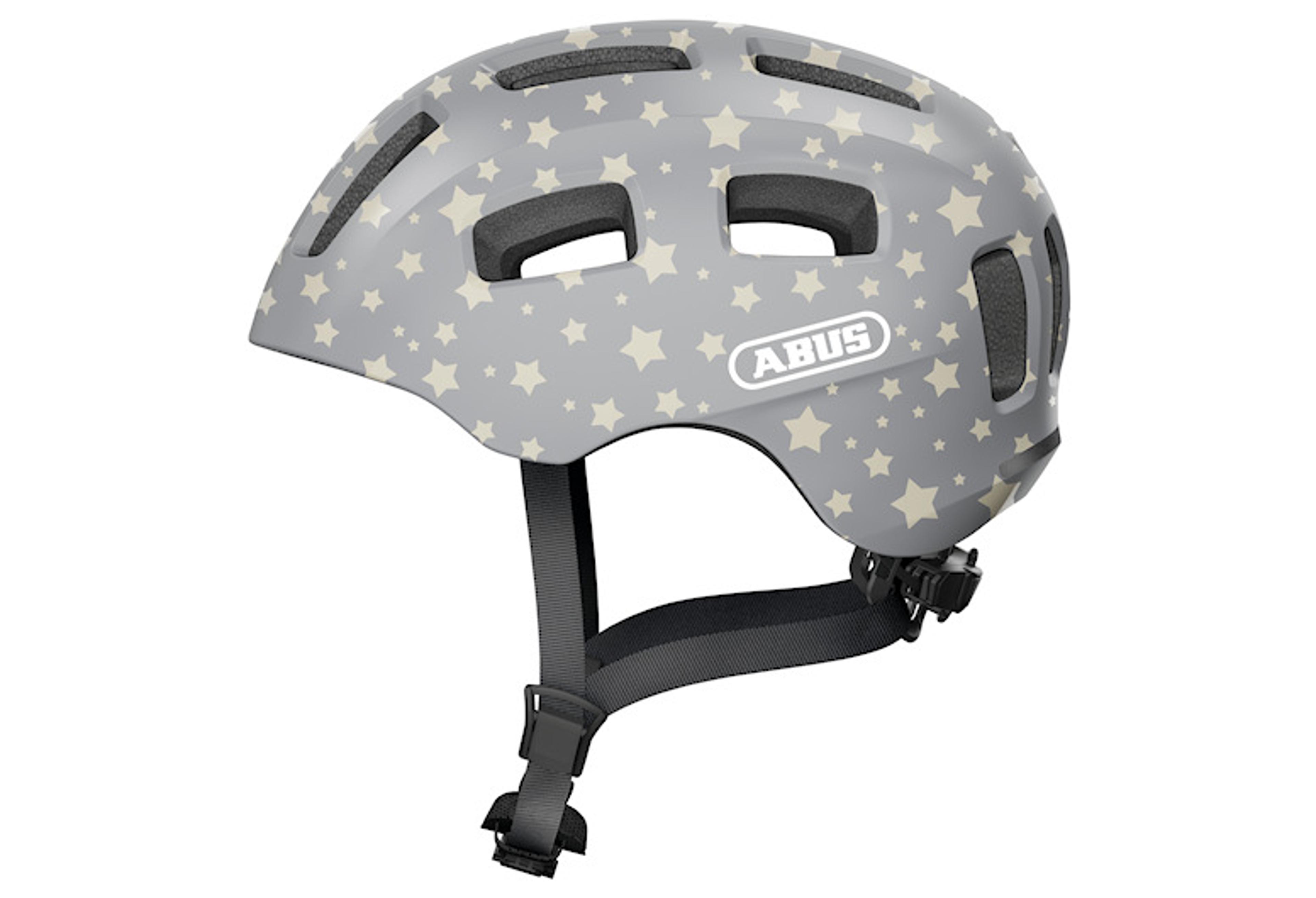 ABUS Youn-I 2.0 - grey star Kinderhelm (grau) 1