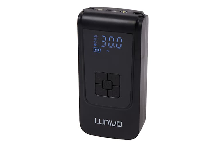 LUNIVO Mini Akku Kompressor Standpumpe