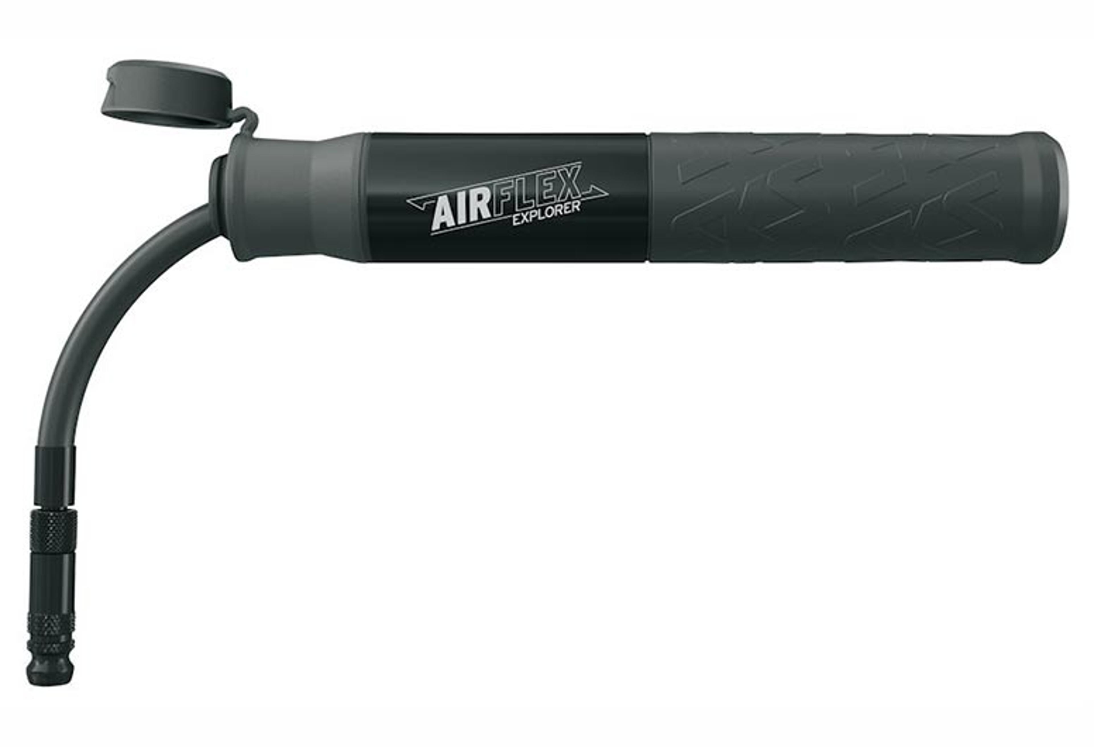 SKS Airflex Explorer Black Fahrradpumpe (schwarz) 2