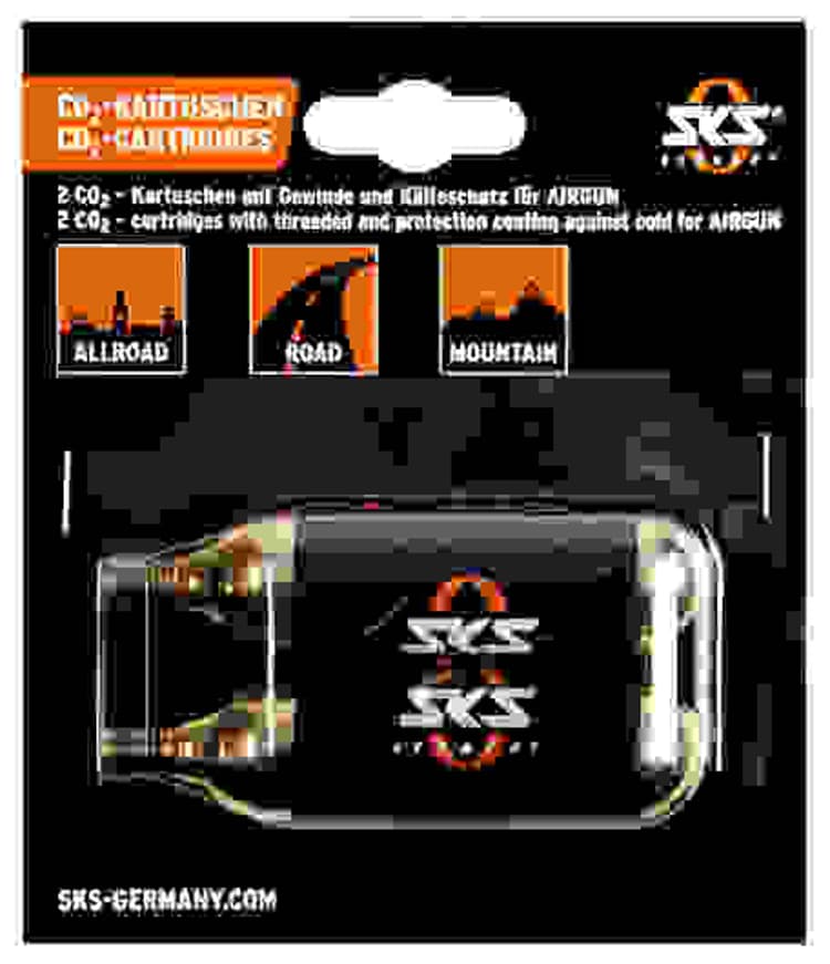SKS CO²-Kartusche 2x16g Fahrradpumpe