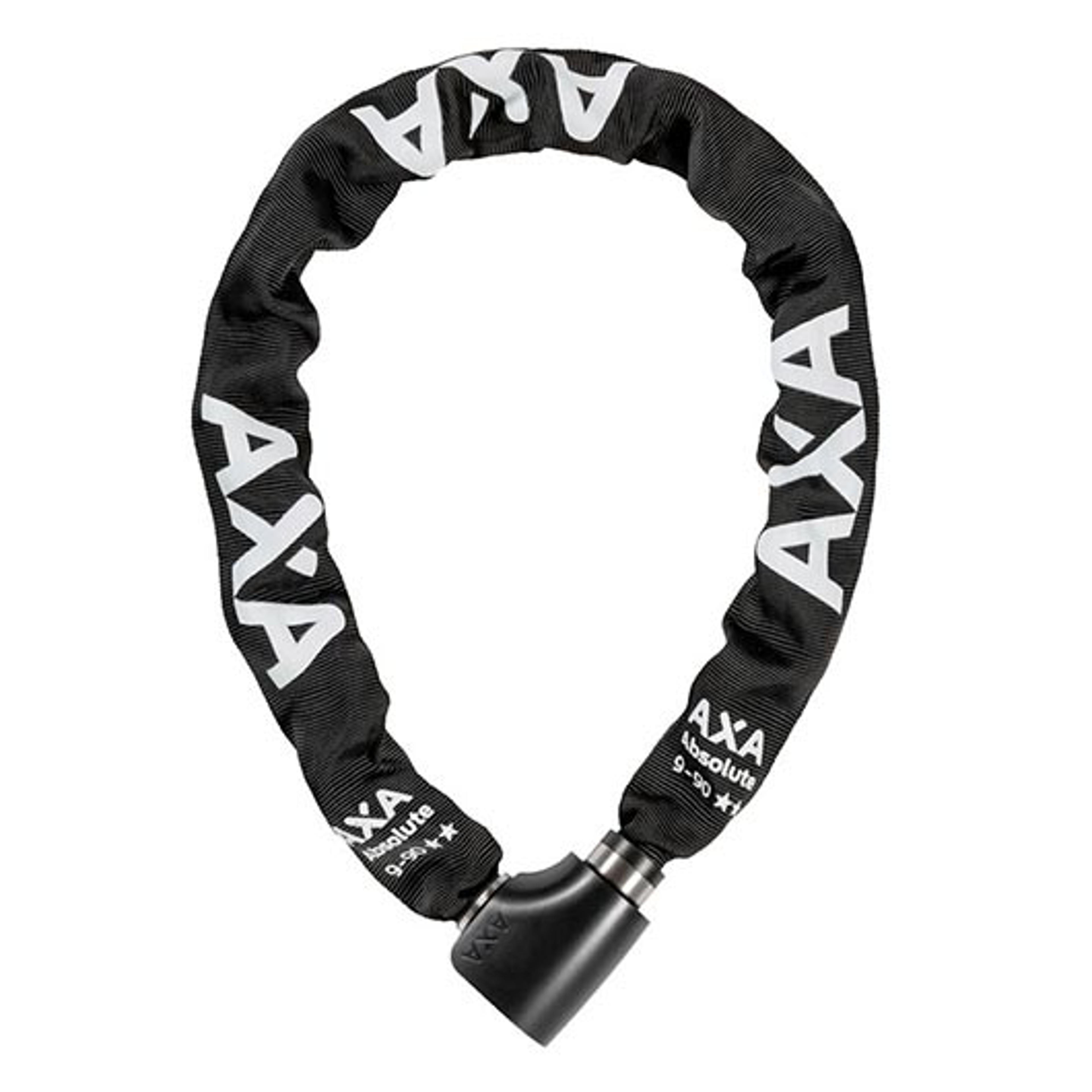 AXA Absolute 90/9 Kettenschloss (schwarz) 1