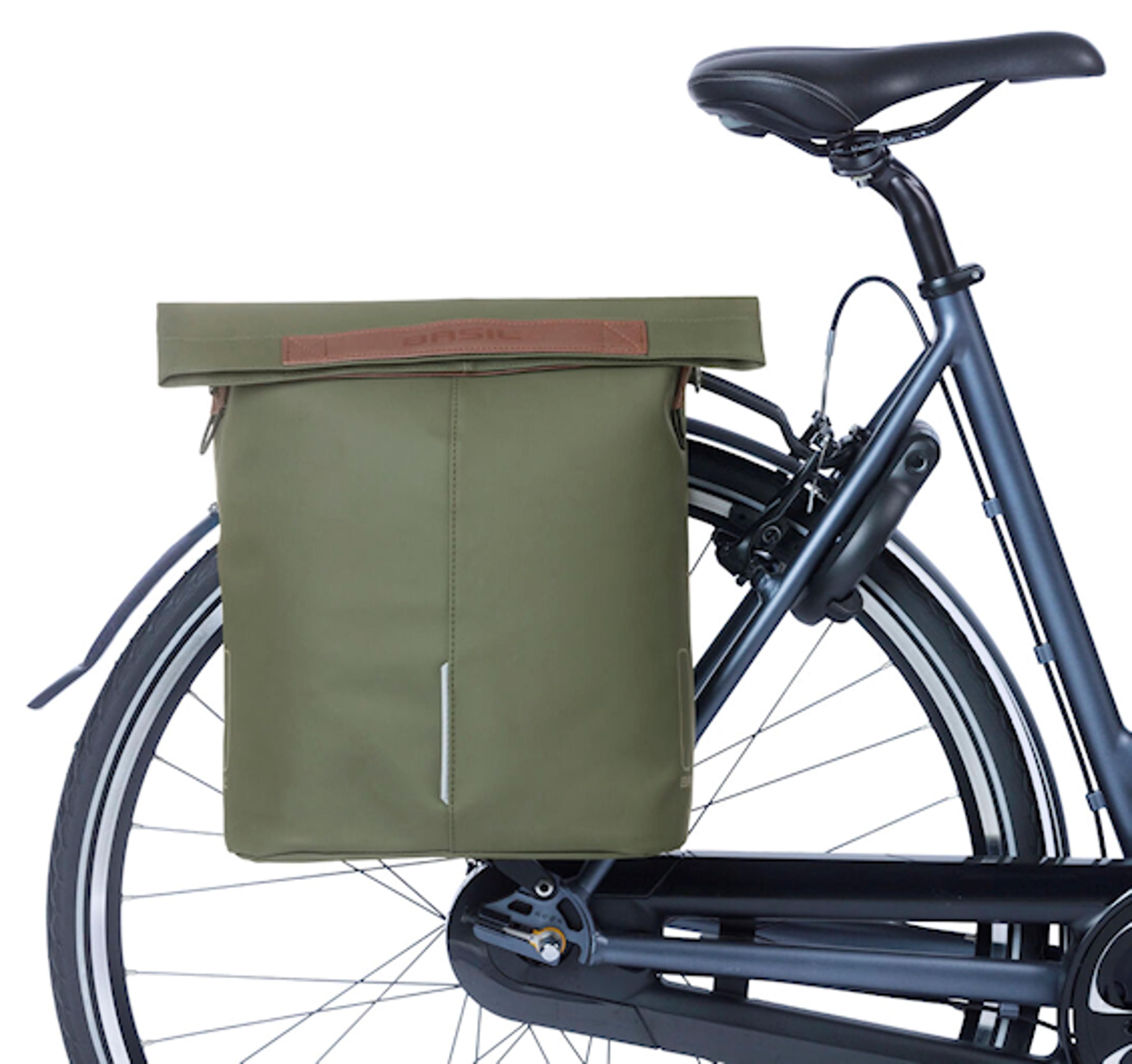 Basil City Shopper Gepäckträgertasche (grün) 3