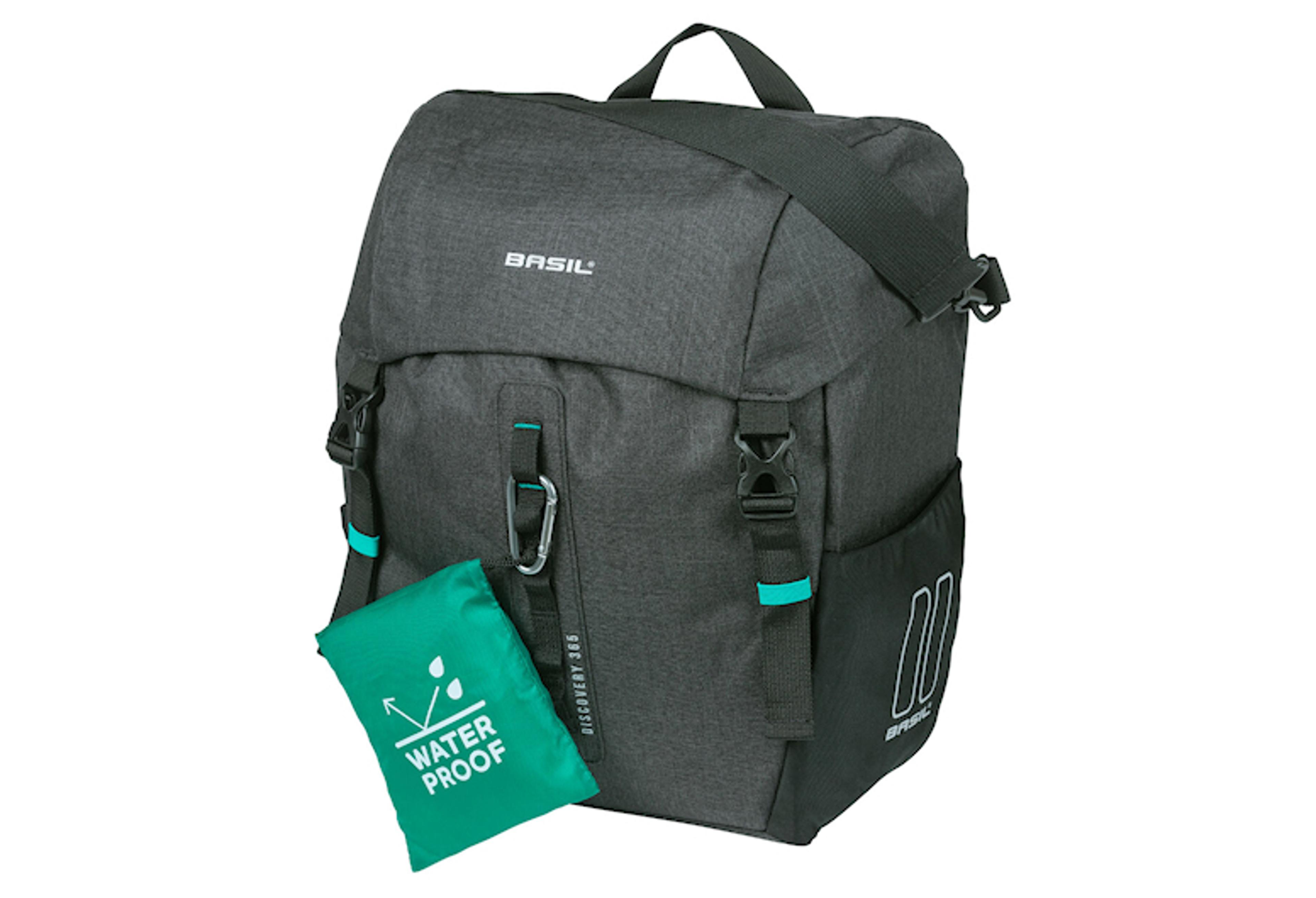 Basil Discovery 365D Gepäckträgertasche (schwarz) 1