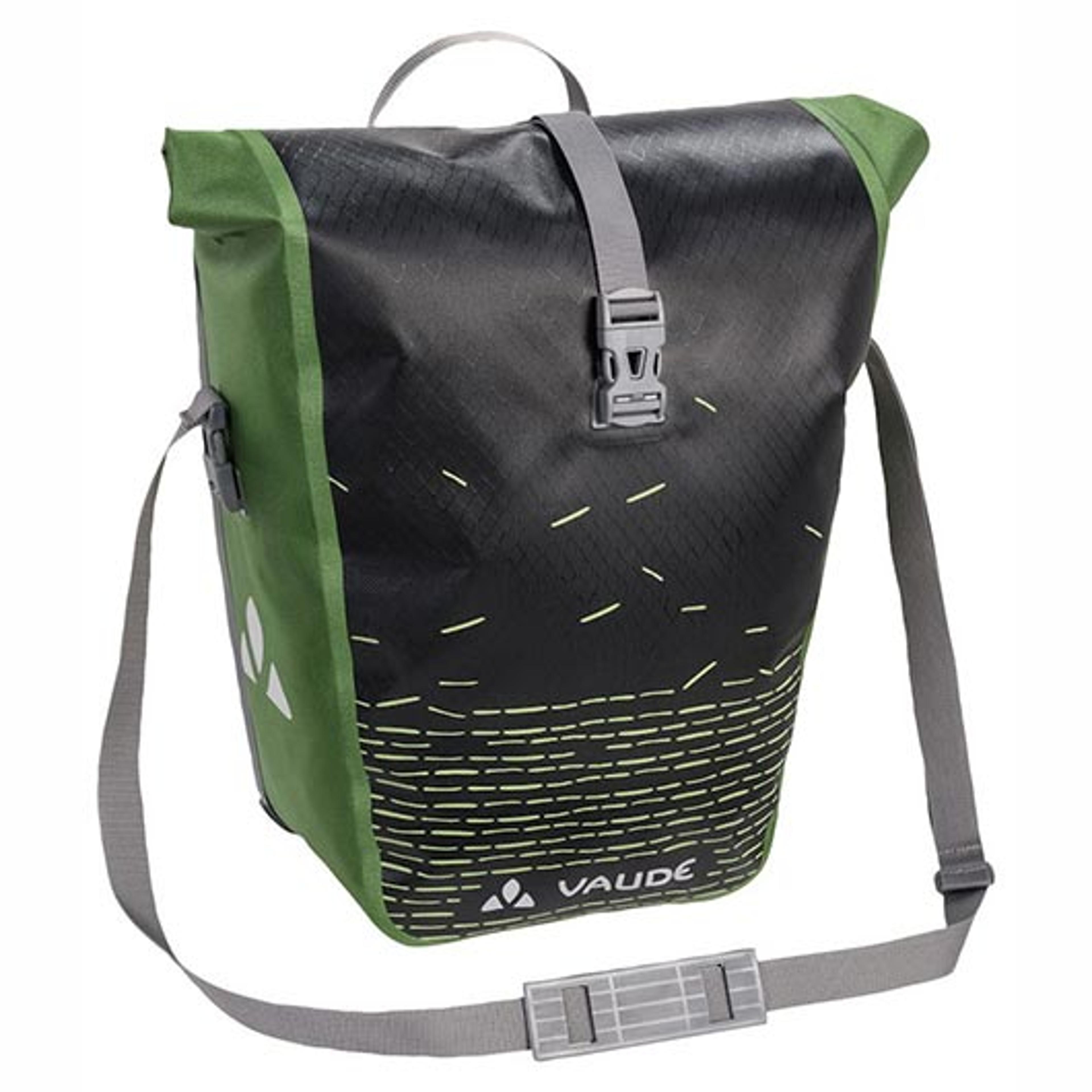 VAUDE Aqua Back Print Gepäckträgertasche (schwarz) 1