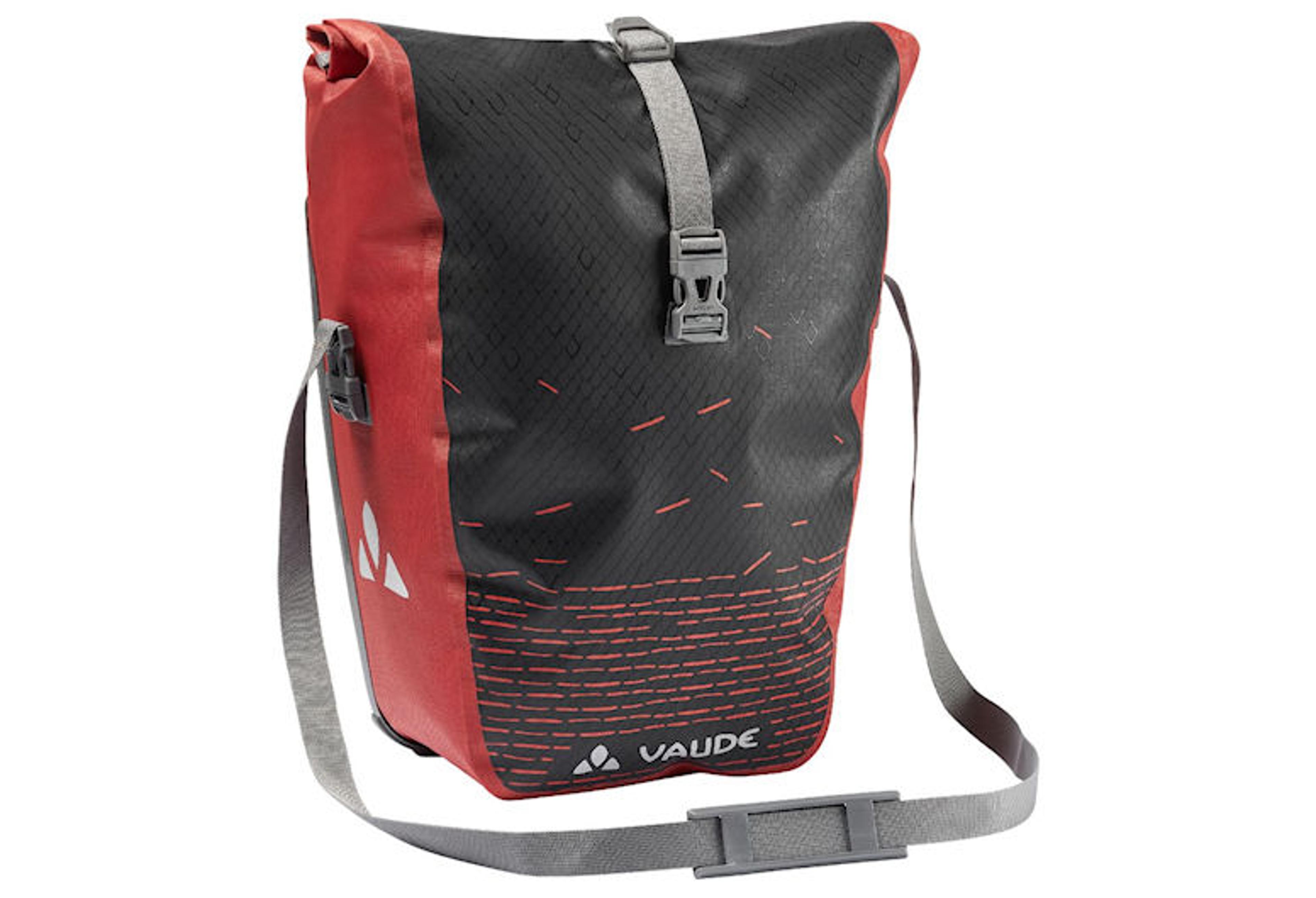 VAUDE Aqua Back Print Gepäckträgertasche (schwarz) 1