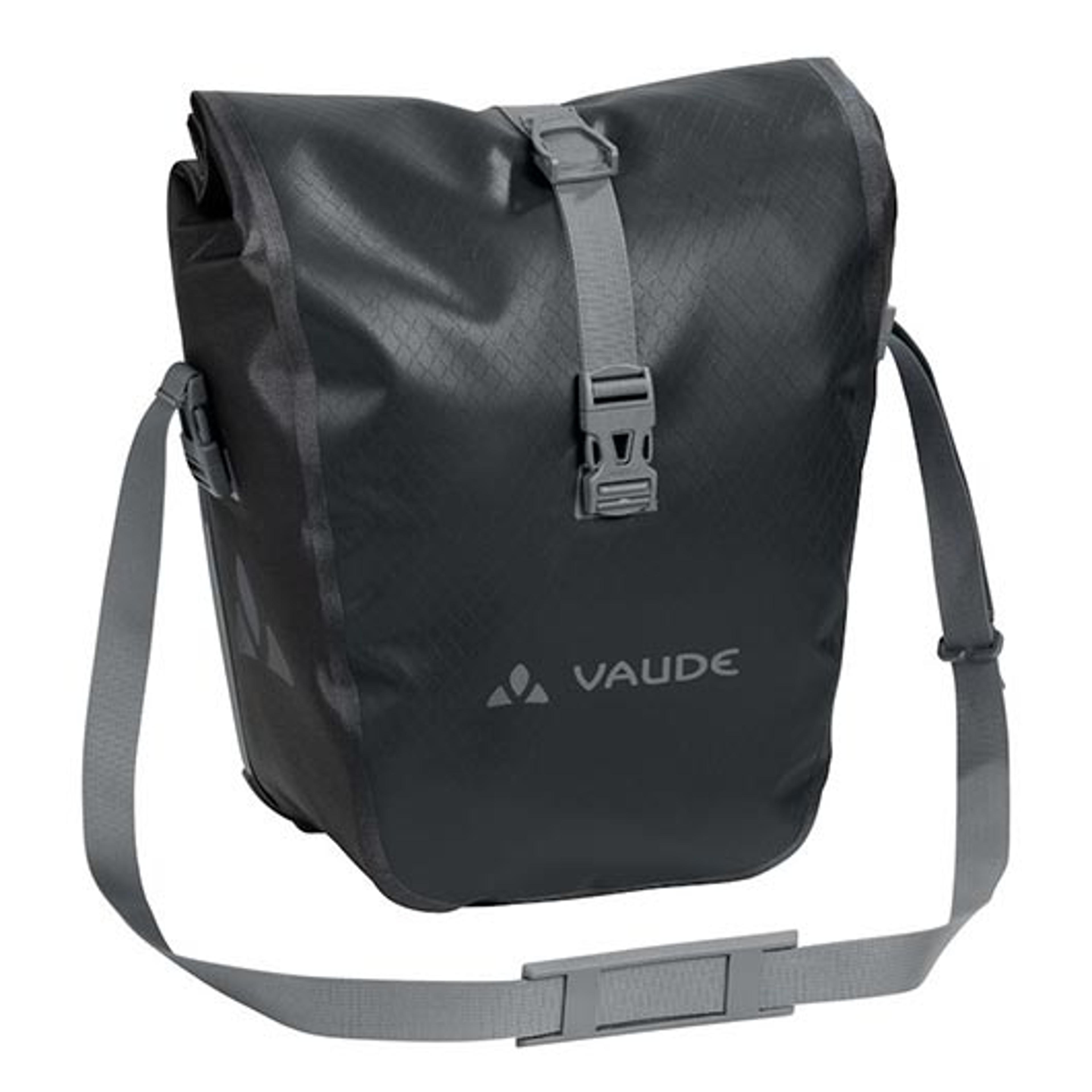 VAUDE Aqua Front Gepäckträgertasche (schwarz) 1