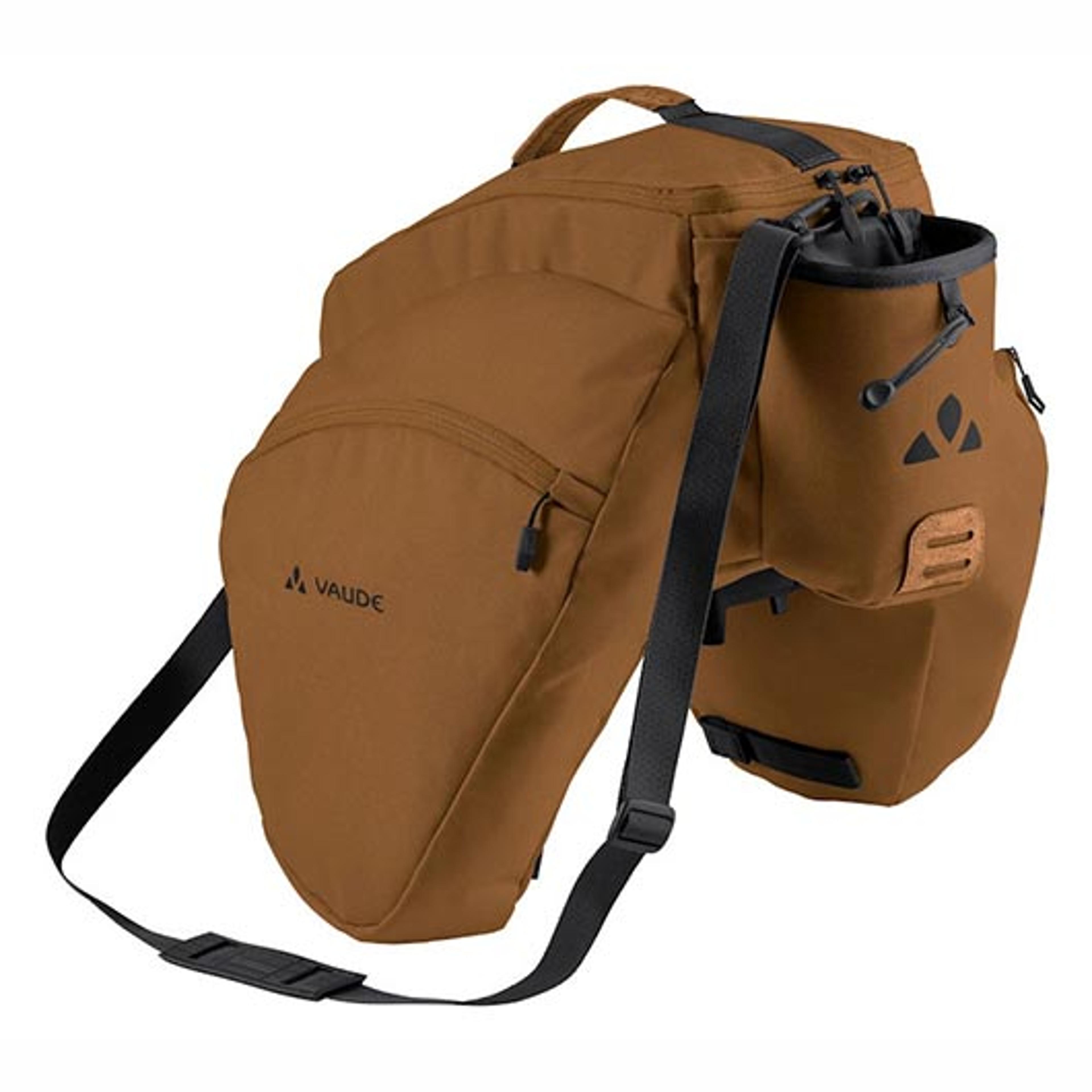 VAUDE eSilkroad Plus Gepäckträgertasche (braun) 2