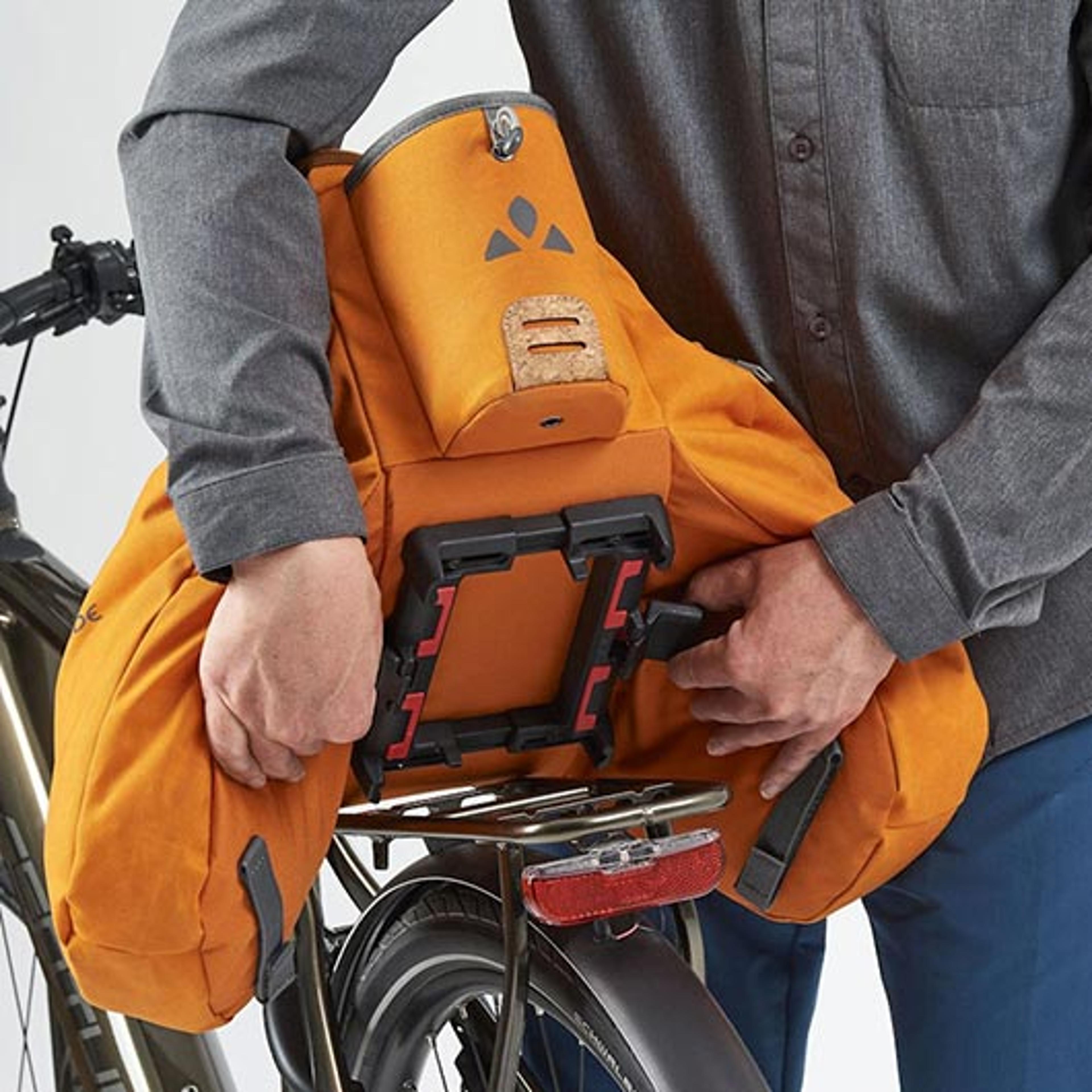 VAUDE eSilkroad Plus Gepäckträgertasche (schwarz) 5