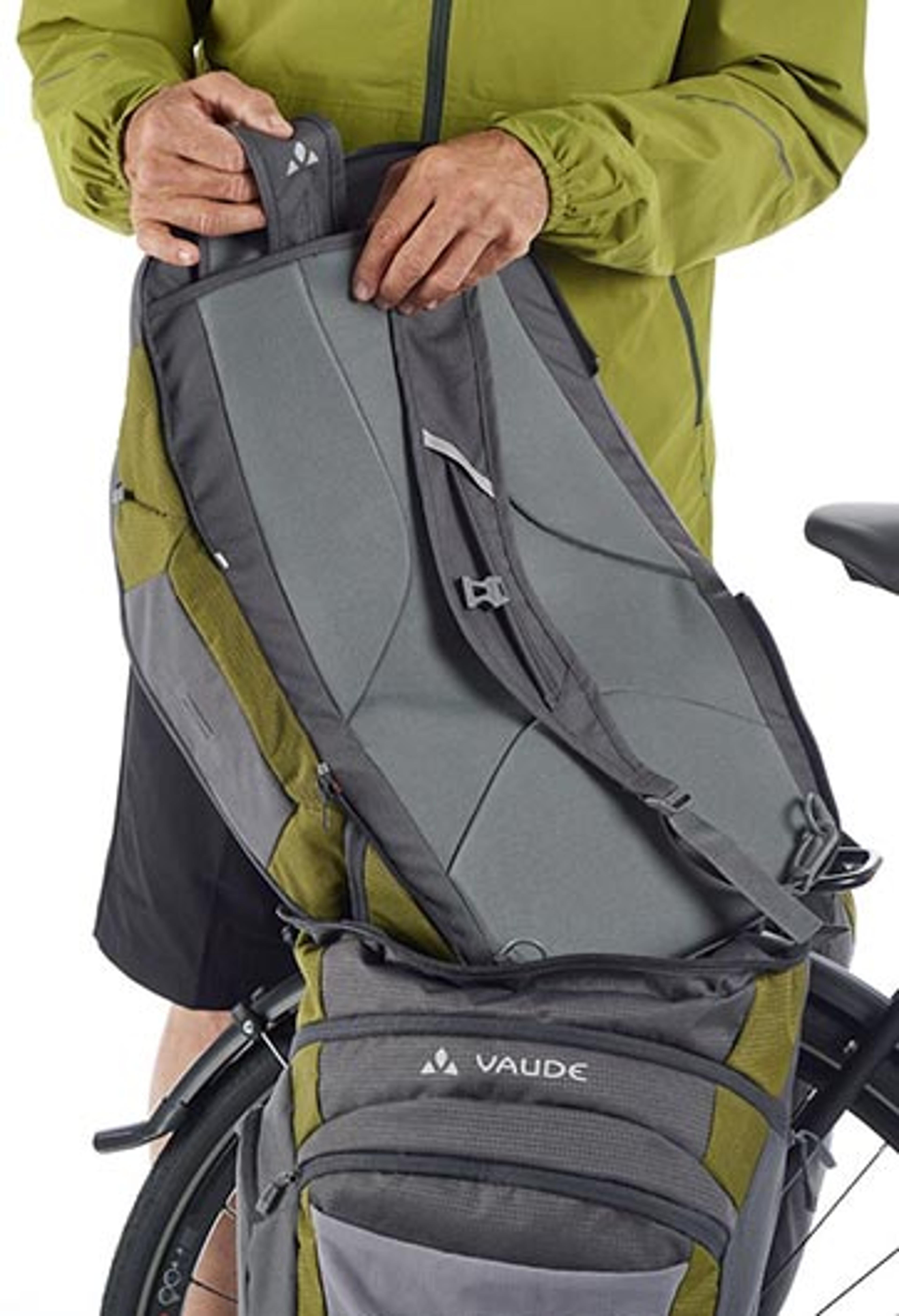 VAUDE Karakorum Pro Gepäckträgertasche (schwarz) 4