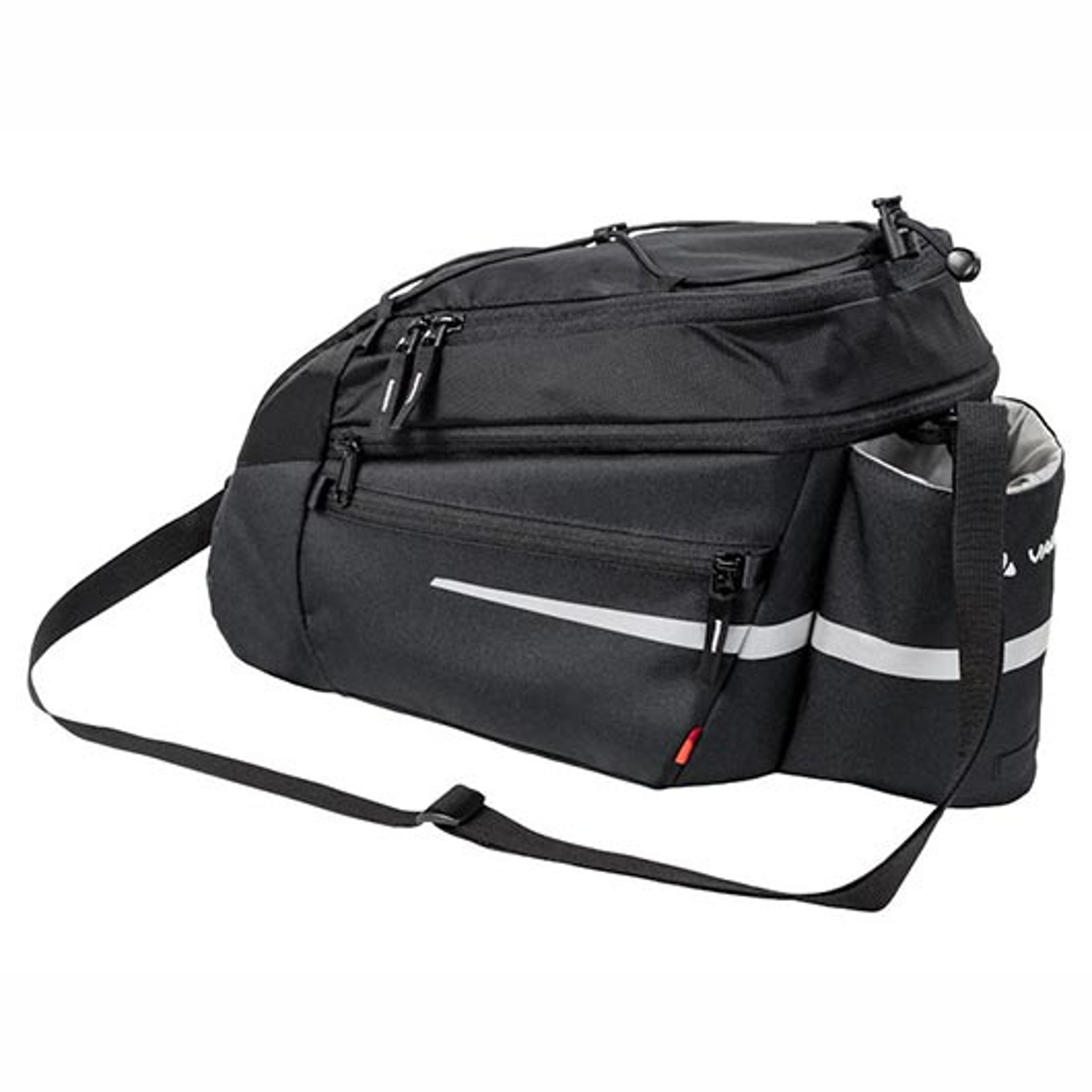 VAUDE Silkroad L (Snap-it / Racktime) Gepäckträgertasche (schwarz) 1