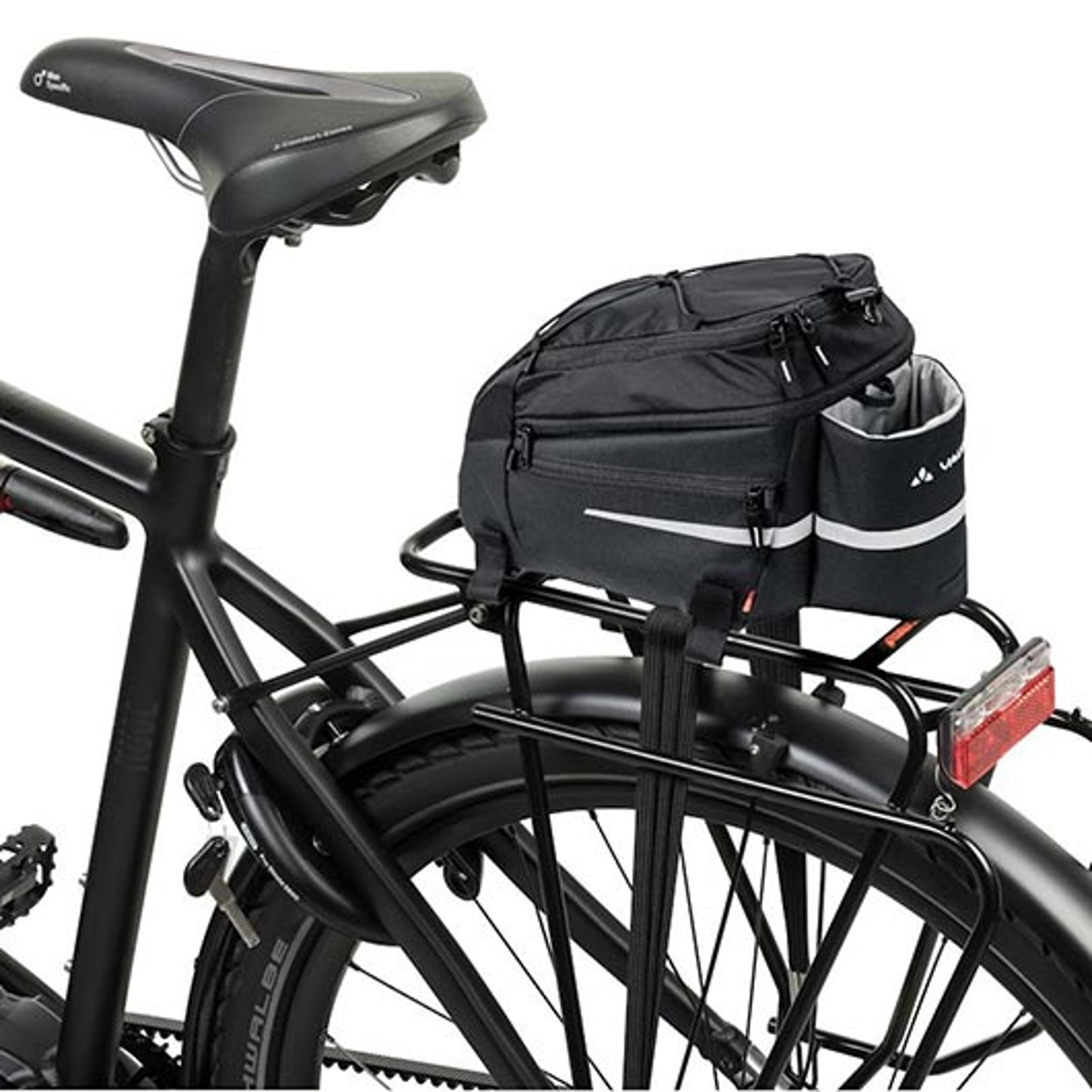 VAUDE Silkroad L (Snap-it / Racktime) Gepäckträgertasche (schwarz) 2