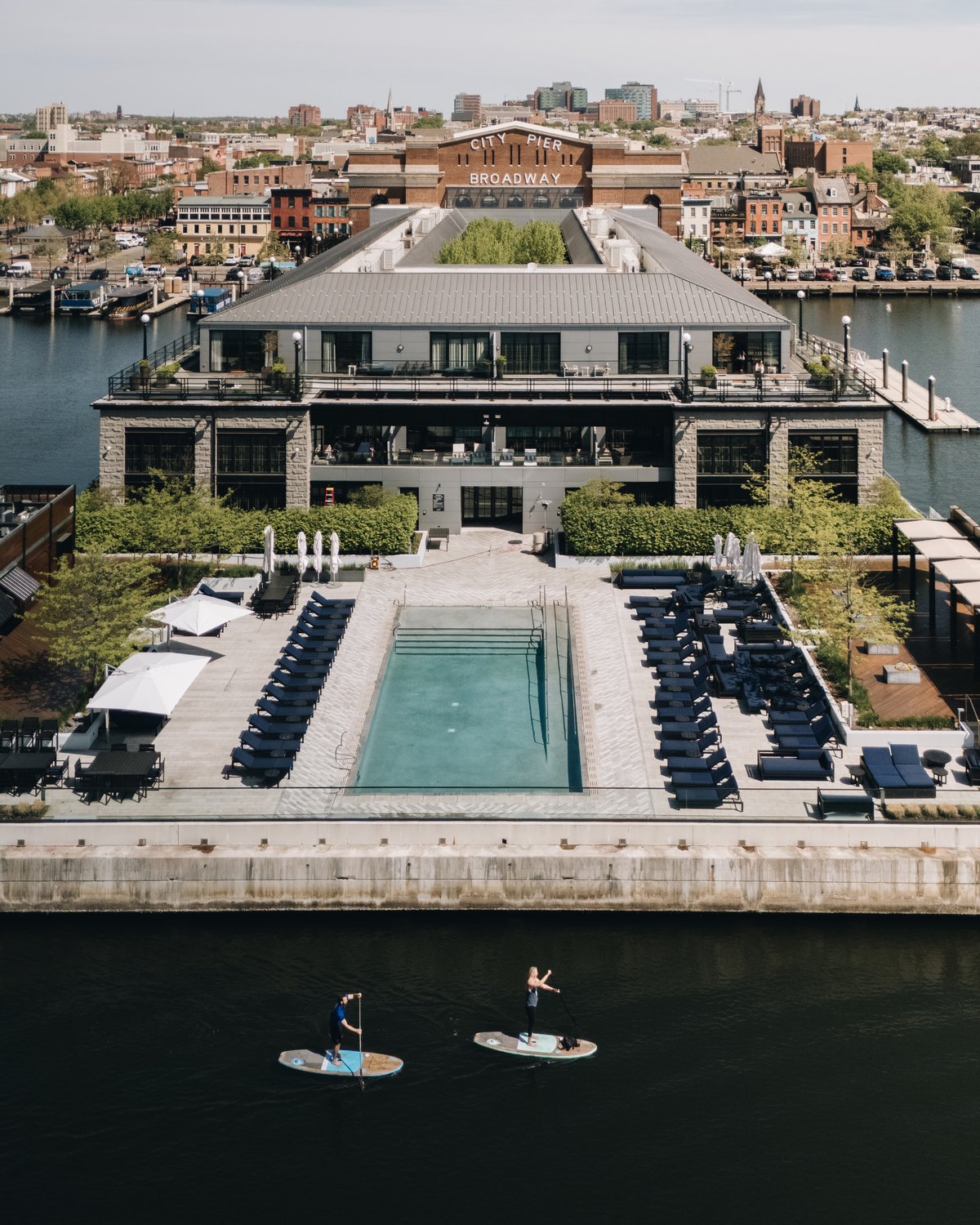 B'more SUP commercial photograph 2 by Ethan W Photography, Baltimore