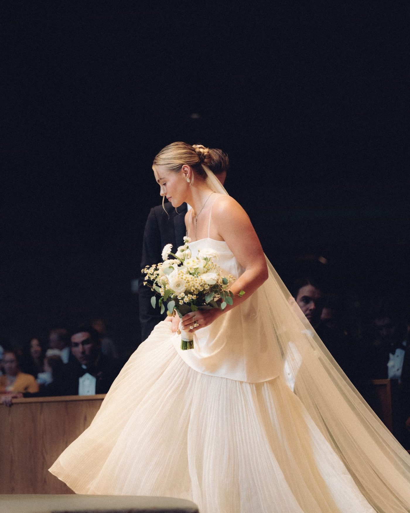 A film-inspired documentary wedding photograph in Washington DC by Ethan W Photography