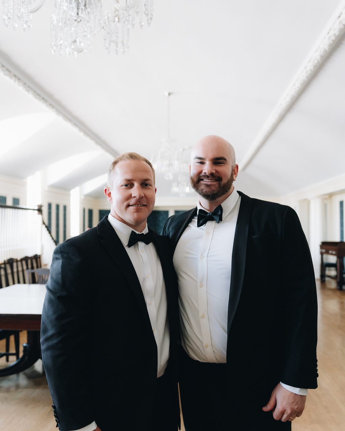 A film-inspired documentary wedding photograph in New York City by Ethan W Photography