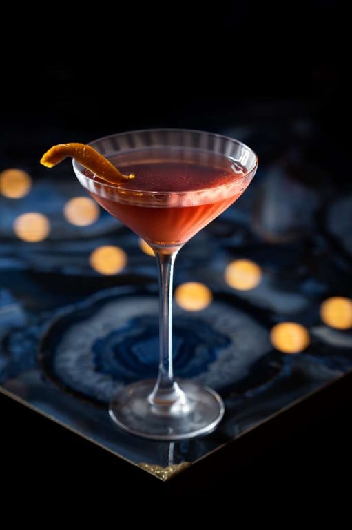 Fine dining table setting