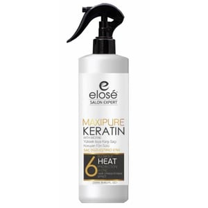 Elose Maxipure Keratin Blow Dry Milk Protecting Hair Against High Heat 250ml