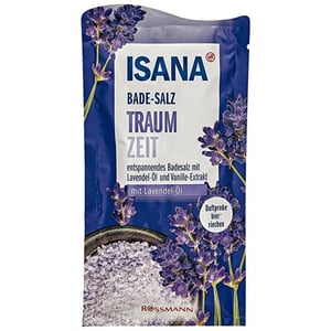 Isana Bath Salt with Lavender Oil & Vanilla Extract 80 g