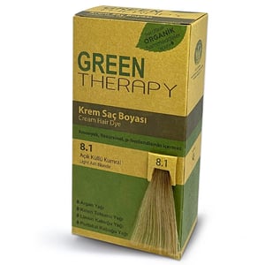 Green Therapy Hair Color Cream 8.1 Light Ash Brown: