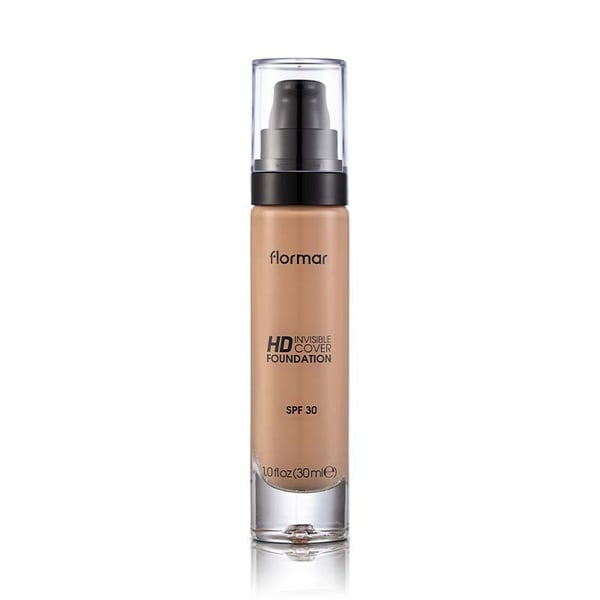 Flormar Invisible HD Cover Foundation Foundation 100 Medium Beige: