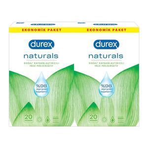 Durex Naturals 40pcs Condoms