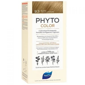 Phyto Phytocolor Herbal Hair Color 9.3 - Light Blonde Dore تركيبة جديدة: