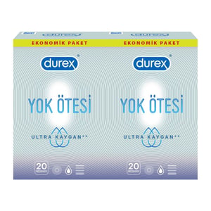 Durex No Beyond Ultra Slippery 40 Pcs Condoms