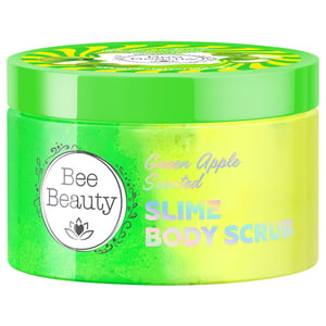 Bee Beauty/بي بيوتي - مقشر الجسم سلايم برائحة التفاح الأخضر 250 مل