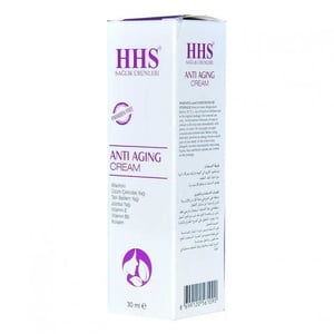 HHS- كريم العناية بالبشرة المضاد للشيخوخة خالي من البارابين 30 مل