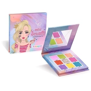 •  Allows you to create striking eye makeup impressive and silky looks with matte and pearlescent color alternatives consisting of vivid neon colors