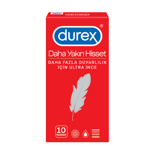 Durex Feel Closer 10 Pack Condoms