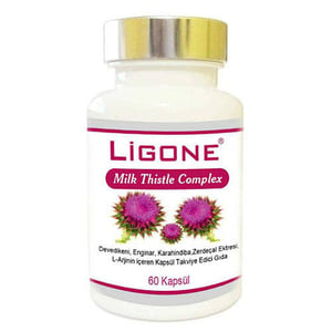 Ligone Milk Thistle 60 Capsules: