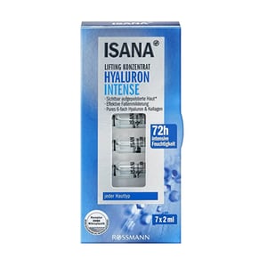 ايسانا / Isana -  أمبولة العناية هيالورون مكثفة 7x2 مل