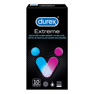 Durex - ديوركس - اكستريم 10 عبوات واقيات ذكرية