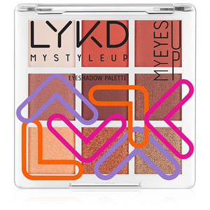 LYKD 9 Eyeshadow Palette 380 Burgundy Touch: