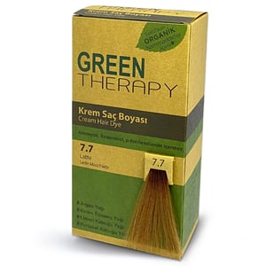 Green Therapy Hair Color Cream 7.7 Latte: