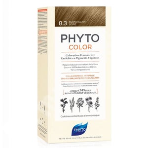 Phyto Phytocolor Herbal Hair Color 8.3 تركيبة جديدة من الذهب الأصفر: