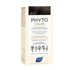 Phyto Phytocolor Herbal Hair Color - 5 - كستنائي فاتح:
