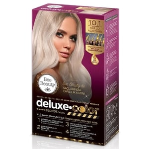 Bee Beauty Deluxe Color Kit Hair Color 10.1 Ashy Light Blonde