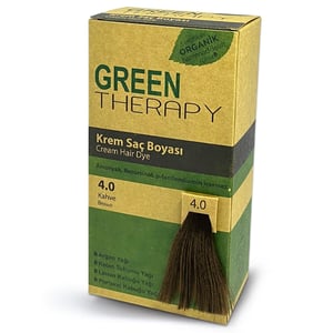 Green Therapy Hair Color Cream 4.0 Brown: