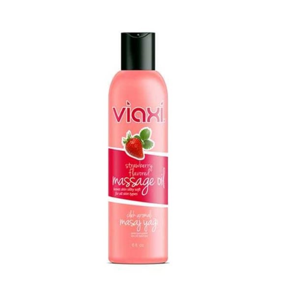 Viaxi Massage Oil Strawberry Flavored 177 ml