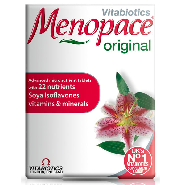 Vitabiotics Menopace Original Food Supplement 30 Tablets: