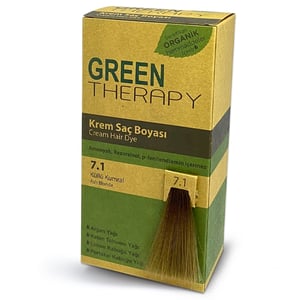 Green Therapy Hair Color Cream 7.1 Ash Brown: