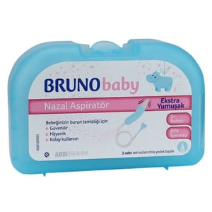 Abdi İbrahim Bruno Baby Nasal Aspirator 2 pieces