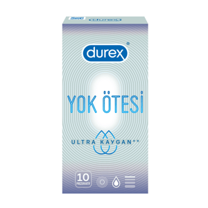 Durex No Beyond Ultra Slippery 10-Piece Condoms